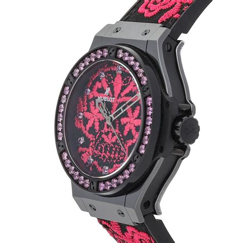 Hublot Big Bang Sugar Skull Fluo Hot Pink Watch